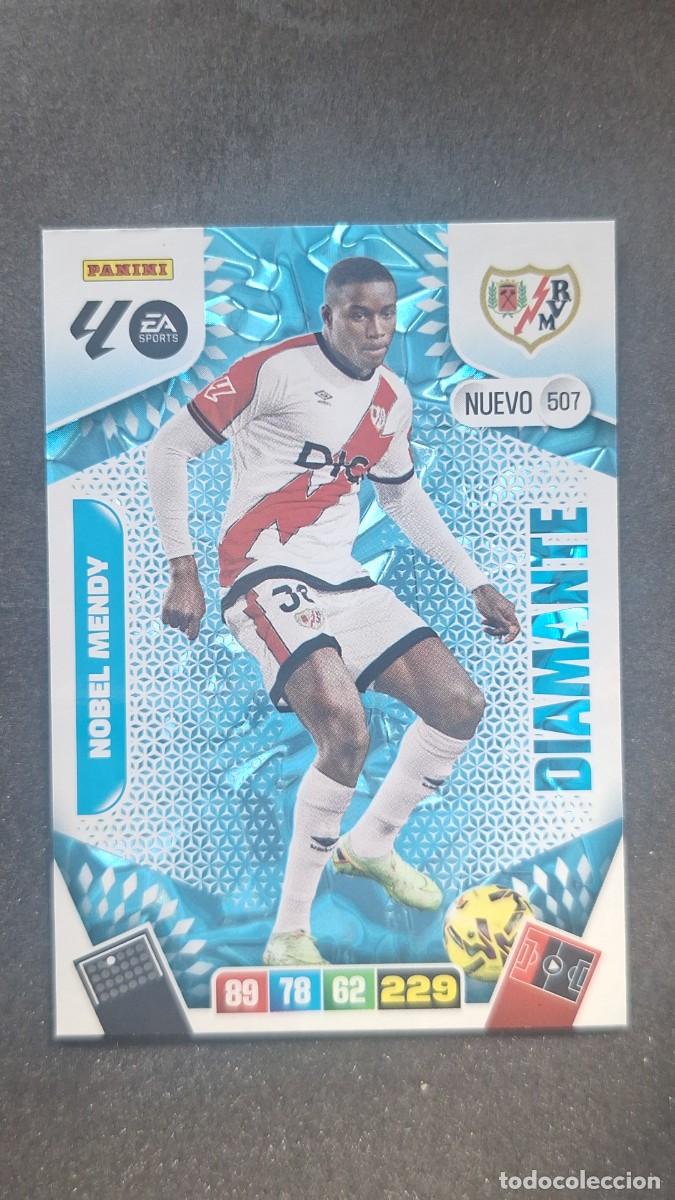 Cromos de F&uacute;tbol: L3 NOBEL MENDY RAYO VALLECANO 507 NUEVO DIAMANTE ADRENALYN XL LIGA 2025/2026 25 26 PANINI