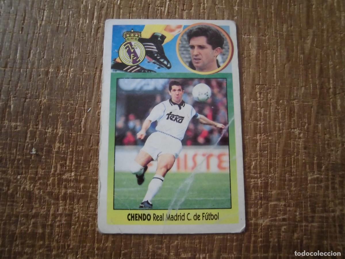 Cromos de F&uacute;tbol: CHENDO REAL MADRID LIGA 93-94 EDICIONES ESTE CROMO CART&Oacute;N RECUPERADO