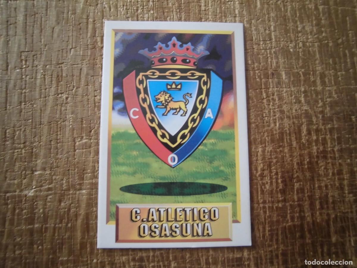 Cartes &agrave; collectionner de Football: ESCUDO OSASUNA LIGA 93-94 EDICIONES ESTE CROMO CART&Oacute;N RECUPERADO