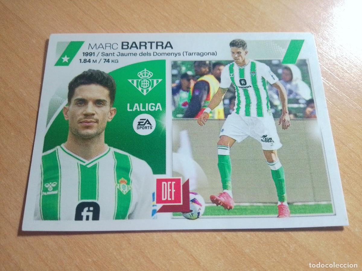 Cartes &agrave; collectionner de Football: BARTRA FICHAJE 27 DEL BETIS 23 24 LIGA ESTE 2023 2024 PANINI SIN PEGAR