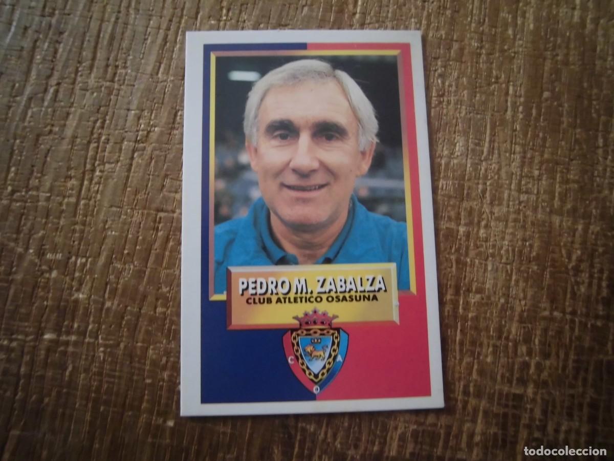 Cartes &agrave; collectionner de Football: ENTRENADOR ZABALZA OSASUNA LIGA 93-94 EDICIONES ESTE CROMO CART&Oacute;N RECUPERADO