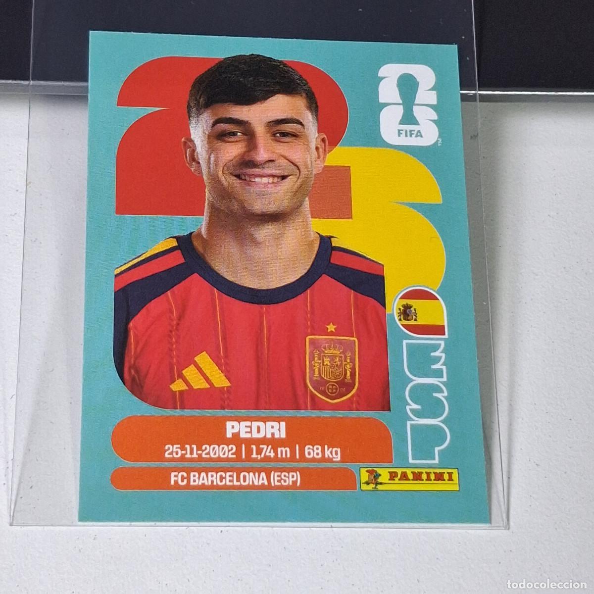 Cartes &agrave; collectionner de Football: A37 ESP11 PEDRI 11 ESPA&Ntilde;A ESP SPAIN MUNDIAL FIFA WORLD CUP 2026 STICKER PANINI