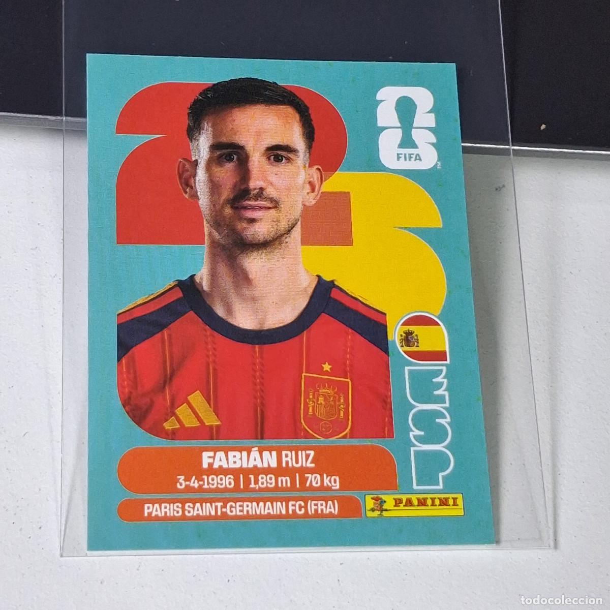 Cartes &agrave; collectionner de Football: A37 ESP12 FABI&Aacute;N RUIZ 12 ESPA&Ntilde;A ESP SPAIN MUNDIAL FIFA WORLD CUP 2026 STICKER PANINI