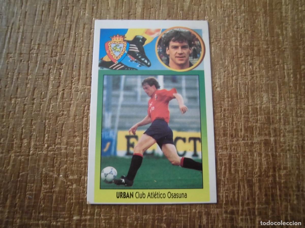 Football Stickers: URBAN OSASUNA LIGA 93-94 EDICIONES ESTE CROMO CART&Oacute;N RECUPERADO