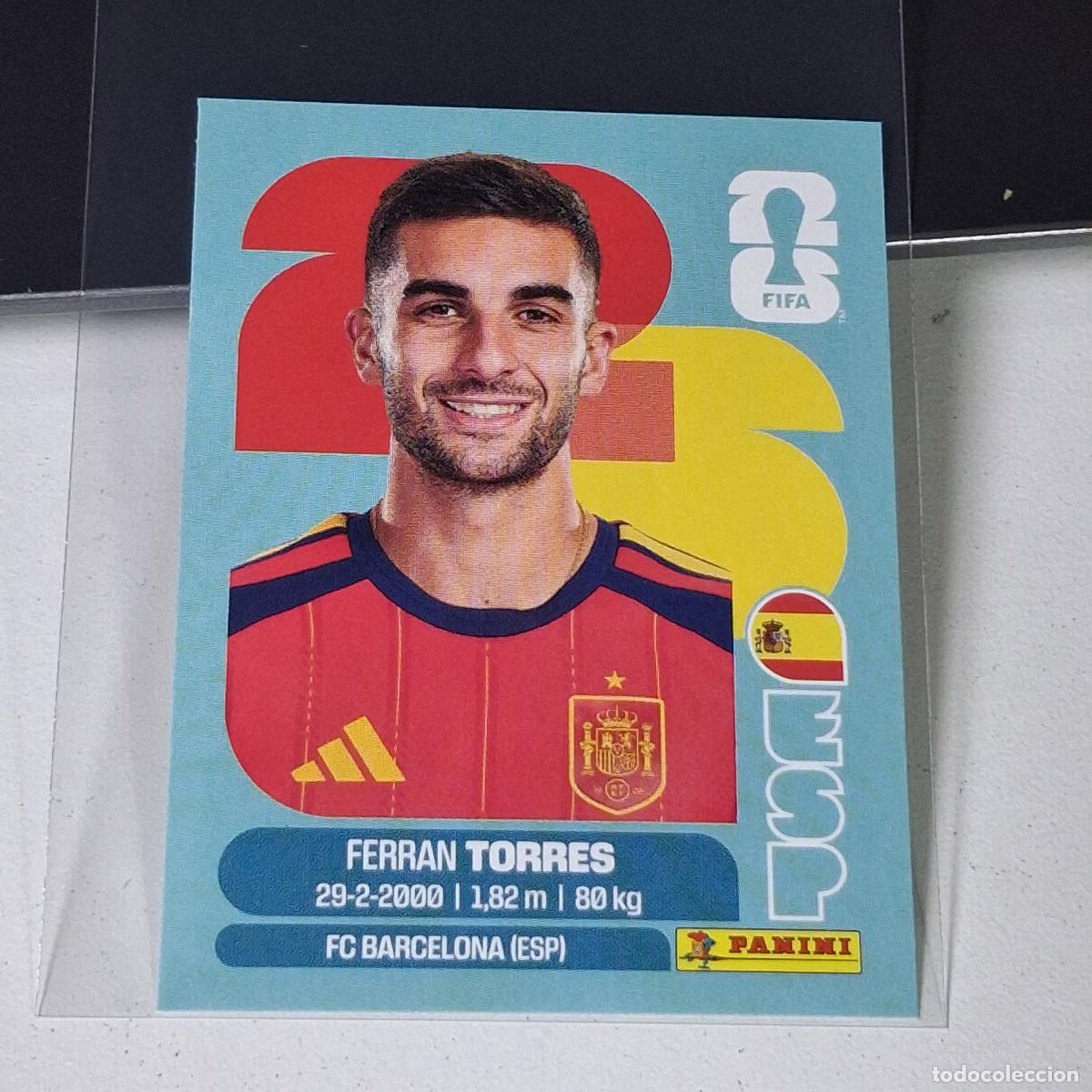 Cromos de Futebol: A37 ESP18 FERRAN TORRES 18 ESPA&Ntilde;A ESP SPAIN MUNDIAL FIFA WORLD CUP 2026 STICKER PANINI