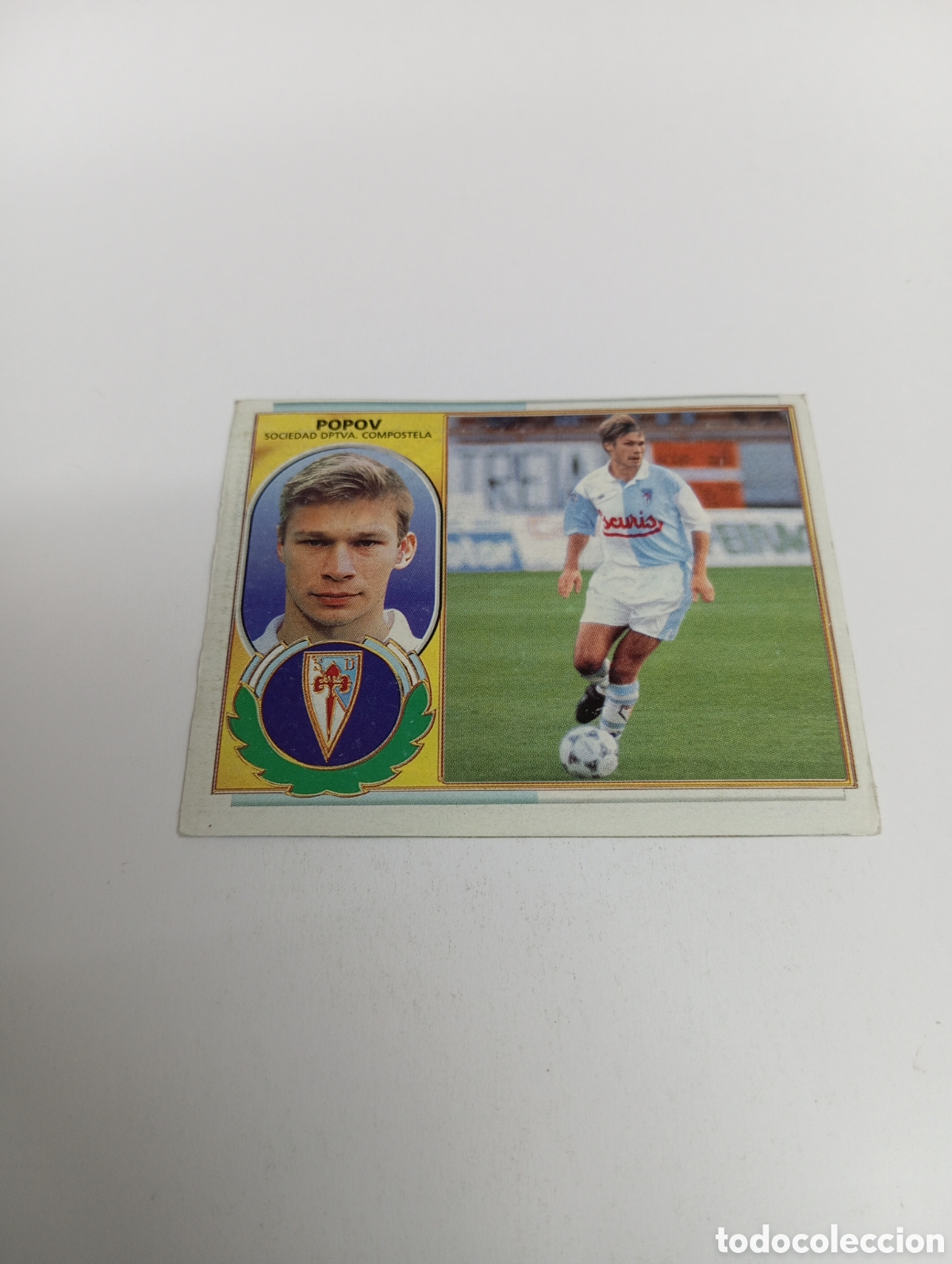 Cromos de F&uacute;tbol: FICHAJE 1 POPOV Liga Este 1996 1997 PANINI 96 97