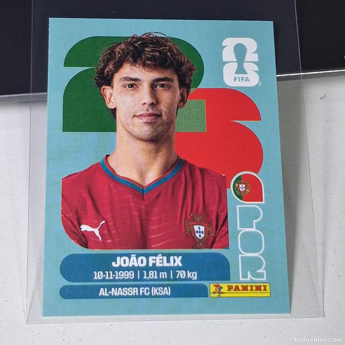Cromos de F&uacute;tbol: A37 POR17 JO&Atilde;O F&Eacute;LIX 17 PORTUGAL POR MUNDIAL FIFA WORLD CUP 2026 STICKER PANINI