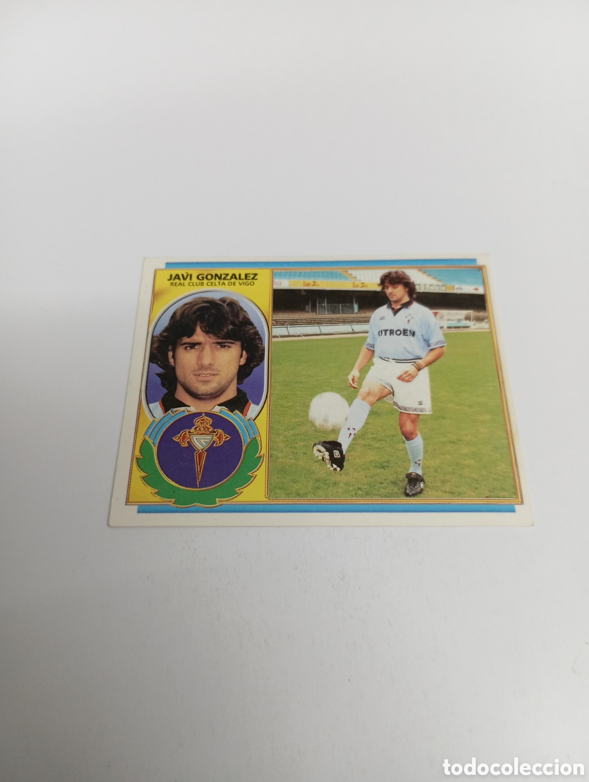 Cromos de F&uacute;tbol: FICHAJE 3 JAVI GONZ&Aacute;LEZ Liga Este 1996 1997 PANINI 96 97