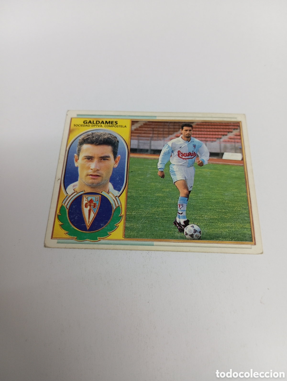 Cromos de F&uacute;tbol: FICHAJE 4 GALDAMES Liga Este 1996 1997 PANINI 96 97
