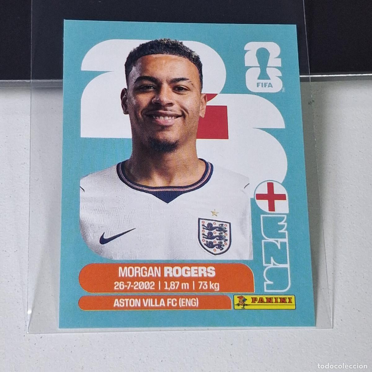 Cromos de F&uacute;tbol: A37 ENG14 MORGAN ROGERS 14 INGLATERRA ENGLAND ENG MUNDIAL FIFA WORLD CUP 2026 STICKER PANINI