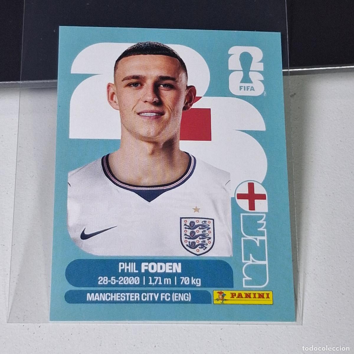Cromos de F&uacute;tbol: A37 ENG16 PHIL FODEN 16 INGLATERRA ENGLAND ENG MUNDIAL FIFA WORLD CUP 2026 STICKER PANINI