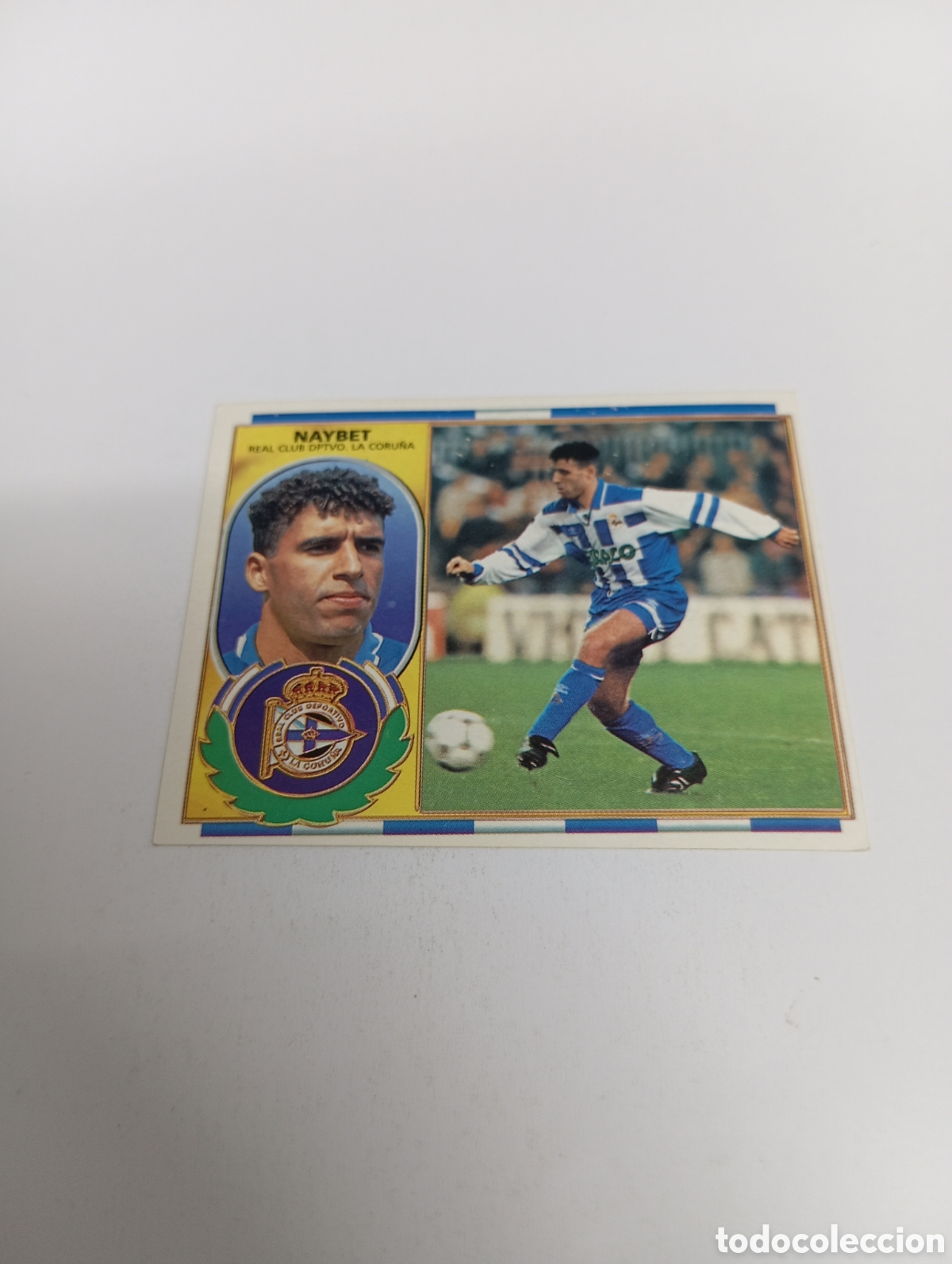 Cromos de F&uacute;tbol: FICHAJE 6 NAYBET Liga Este 1996 1997 PANINI 96 97