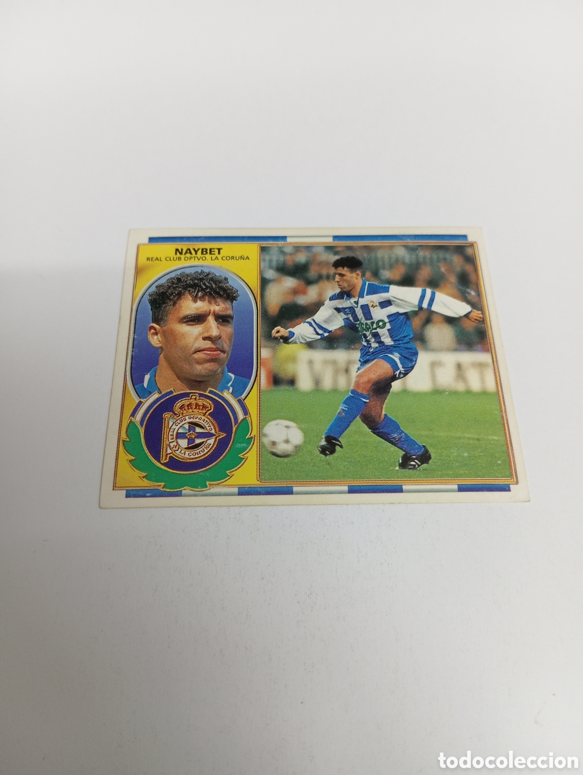 Cromos de F&uacute;tbol: FICHAJE 6 NAYBET Liga Este 1996 1997 PANINI 96 97