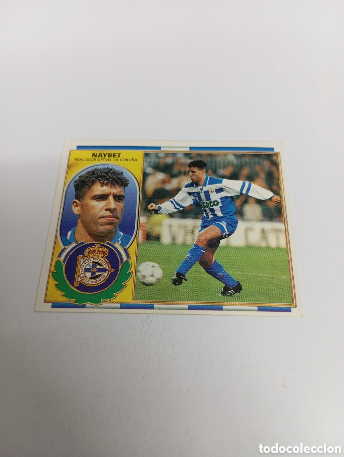 Cromos de F&uacute;tbol: FICHAJE 6 NAYBET Liga Este 1996 1997 PANINI 96 97