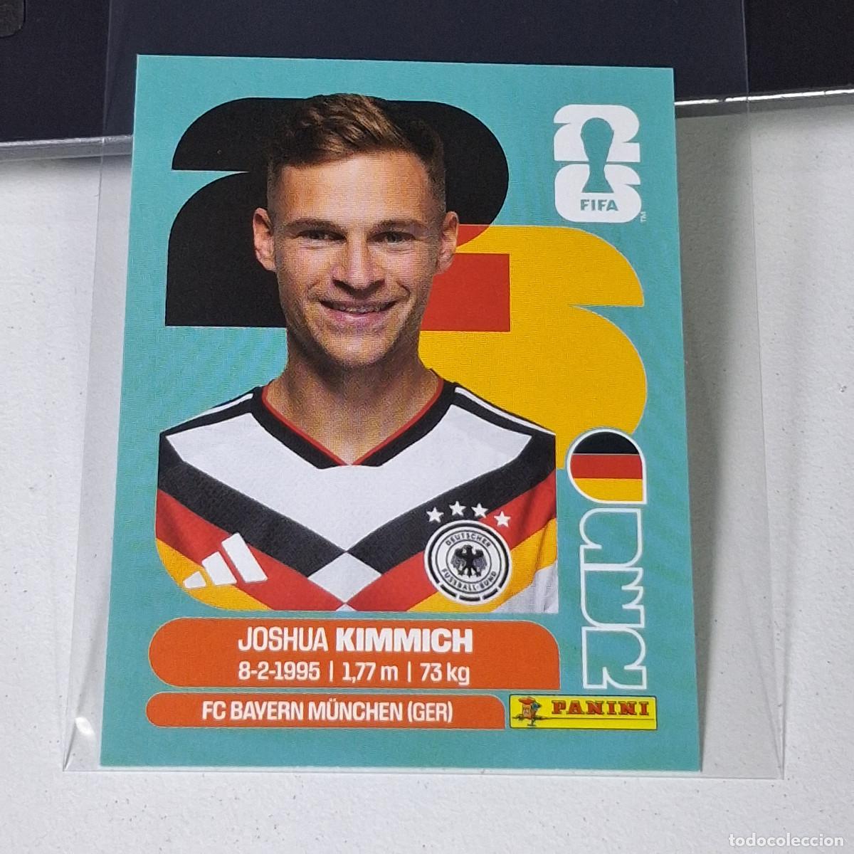 Cromos de F&uacute;tbol: A37 GER10 JOSHUA KIMMICH 10 ALEMANIA GERMANY GER MUNDIAL FIFA WORLD CUP 2026 STICKER PANINI