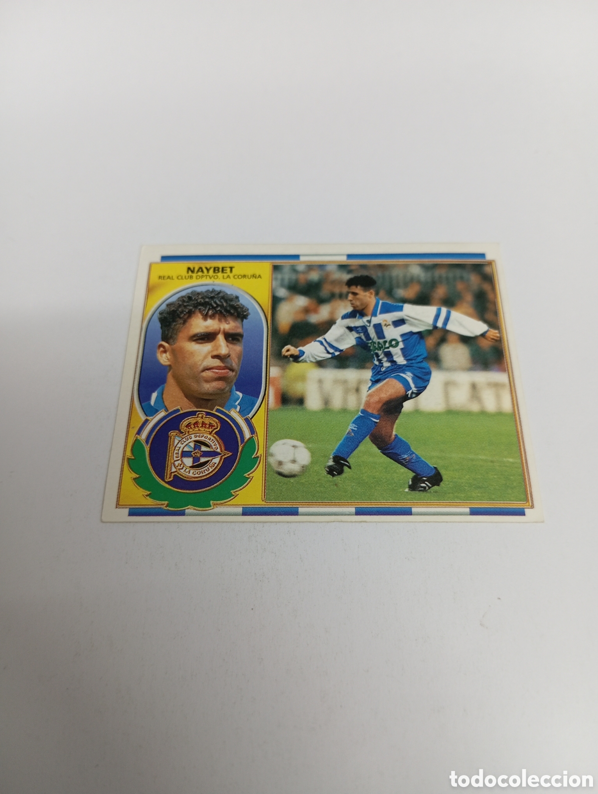 Cromos de F&uacute;tbol: FICHAJE 6 NAYBET Liga Este 1996 1997 PANINI 96 97