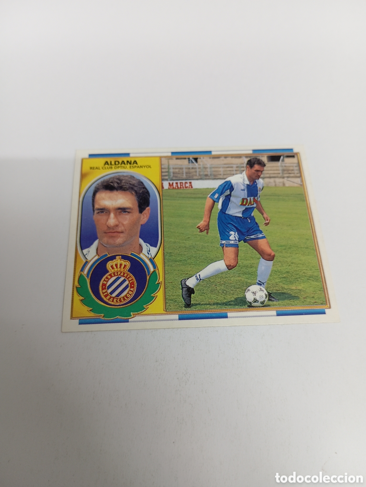 Cartes &agrave; collectionner de Football: FICHAJE 7 ALDANA Liga Este 1996 1997 PANINI 96 97