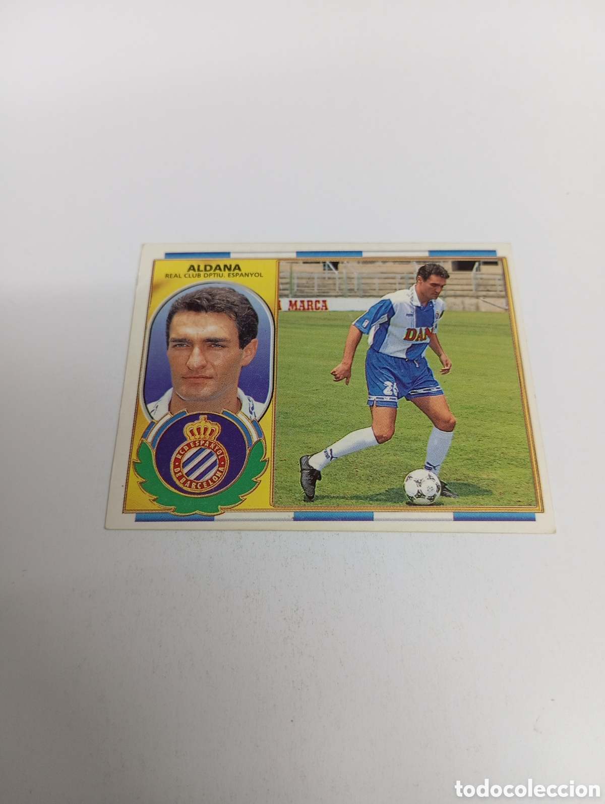 Cartes &agrave; collectionner de Football: FICHAJE 7 ALDANA Liga Este 1996 1997 PANINI 96 97
