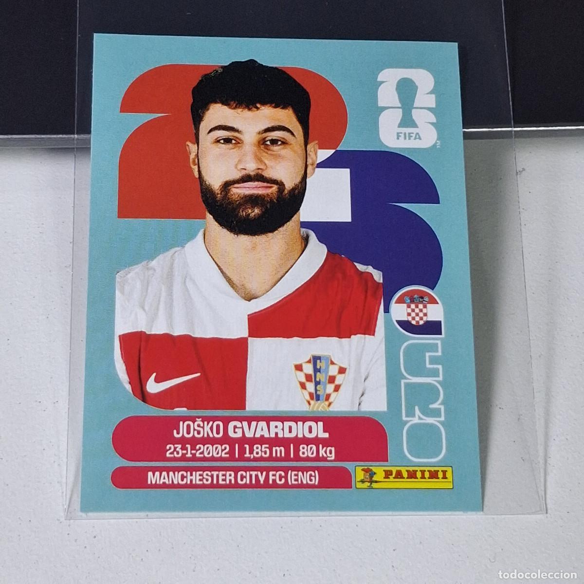 Cartes &agrave; collectionner de Football: A37 CRO 4 CRO4 JO&Scaron;KO GVARDIOL CROATIA CROACIA CRO MUNDIAL FIFA WORLD CUP 2026 STICKER PANINI
