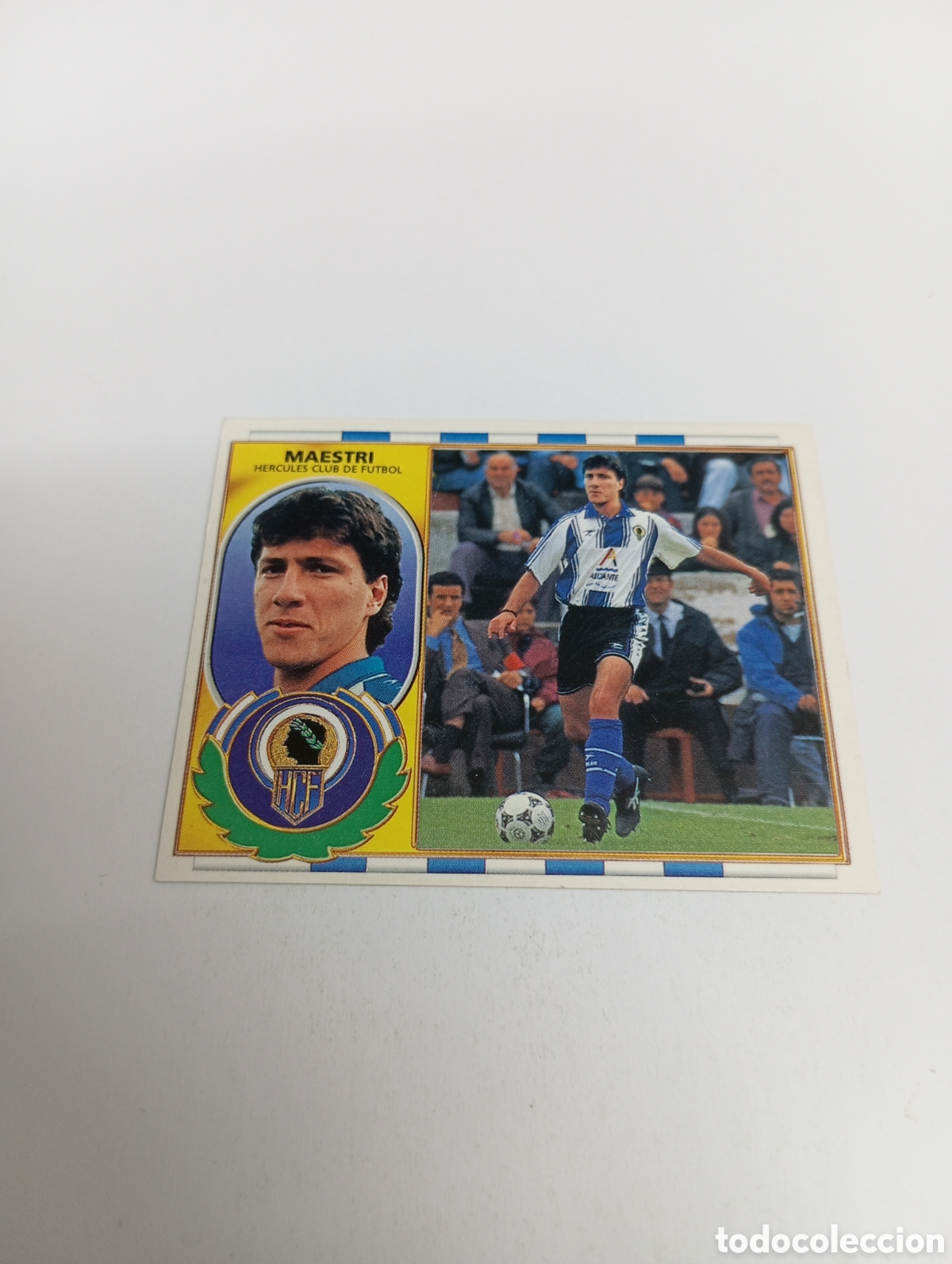 Cartes &agrave; collectionner de Football: FICHAJE 8 MAESTRI Liga Este 1996 1997 PANINI 96 97