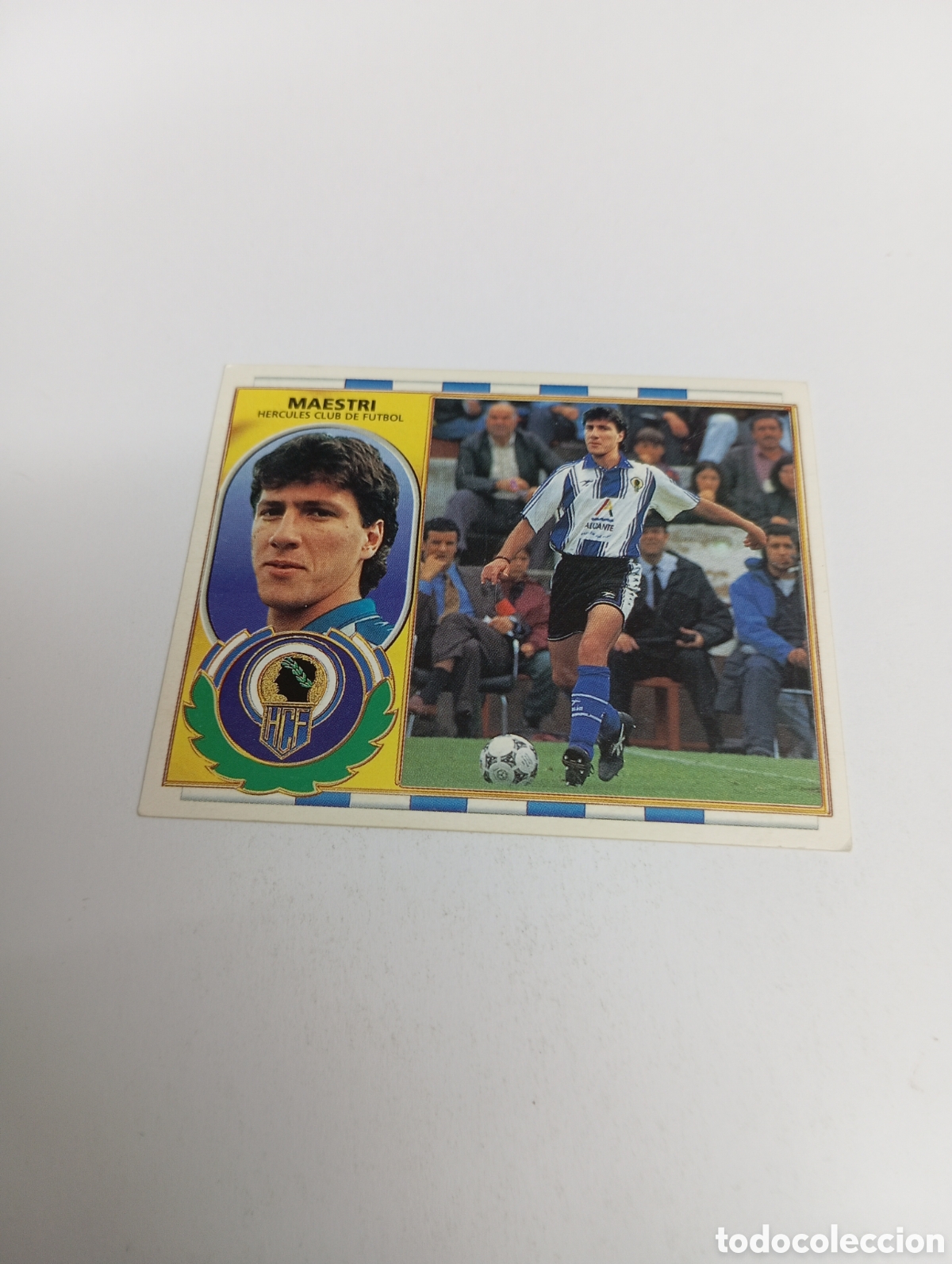 Cartes &agrave; collectionner de Football: FICHAJE 8 MAESTRI Liga Este 1996 1997 PANINI 96 97