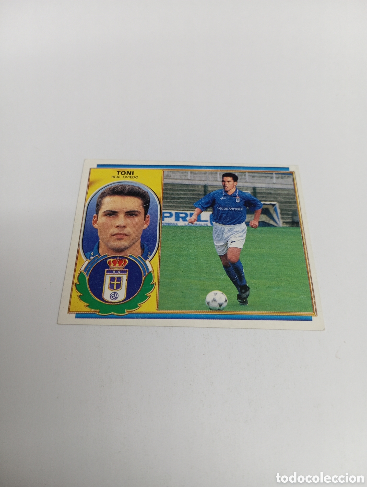 Cromos de F&uacute;tbol: FICHAJE 10 TONI Liga Este 1996 1997 PANINI 96 97