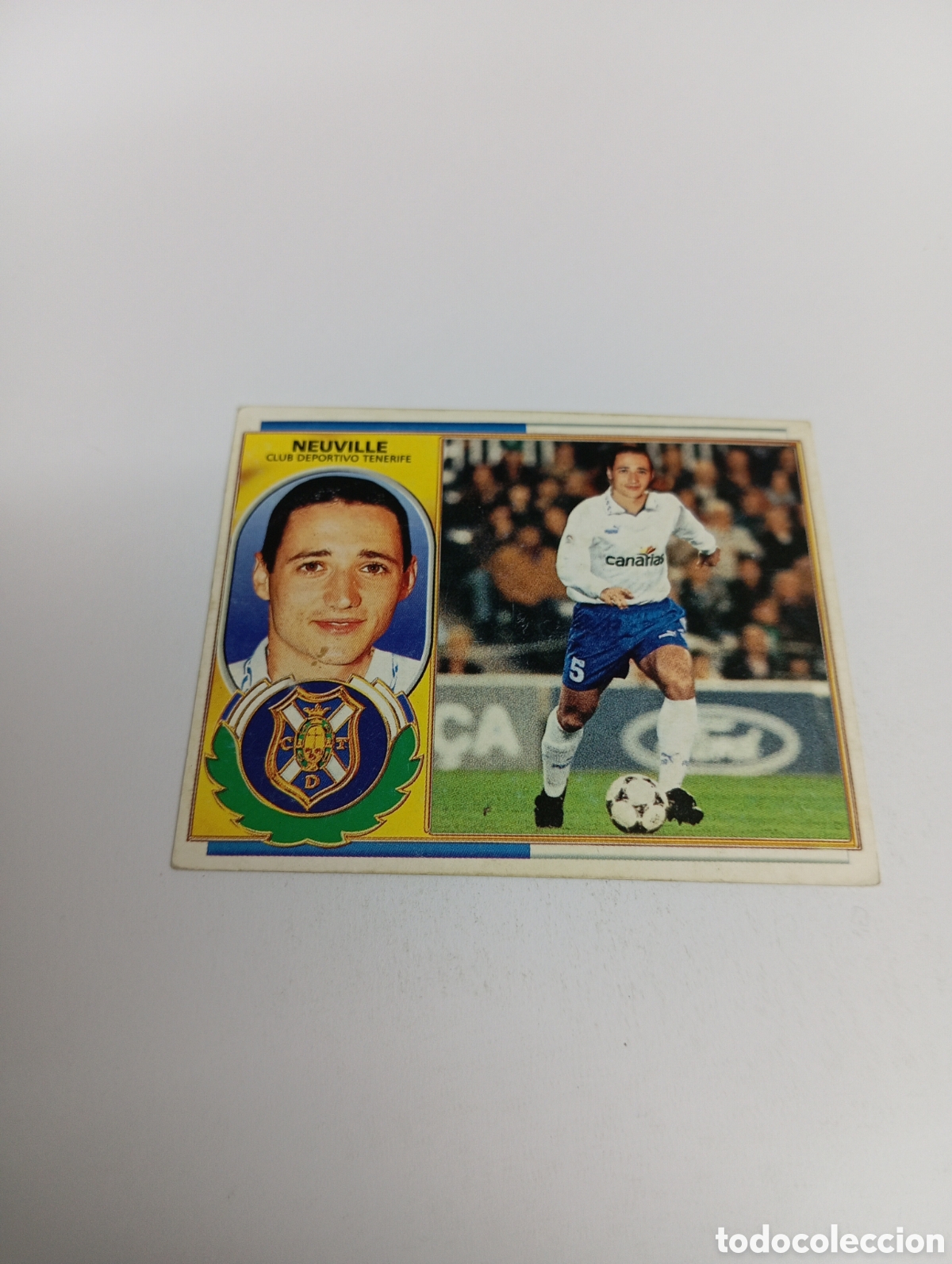 Cartes &agrave; collectionner de Football: FICHAJE 12 NEUVILLE Liga Este 1996 1997 PANINI 96 97