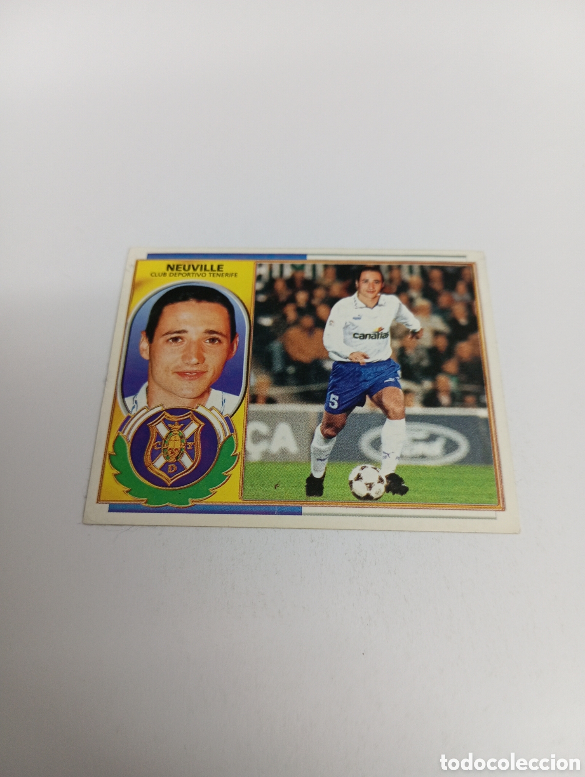 Cartes &agrave; collectionner de Football: FICHAJE 12 NEUVILLE Liga Este 1996 1997 PANINI 96 97