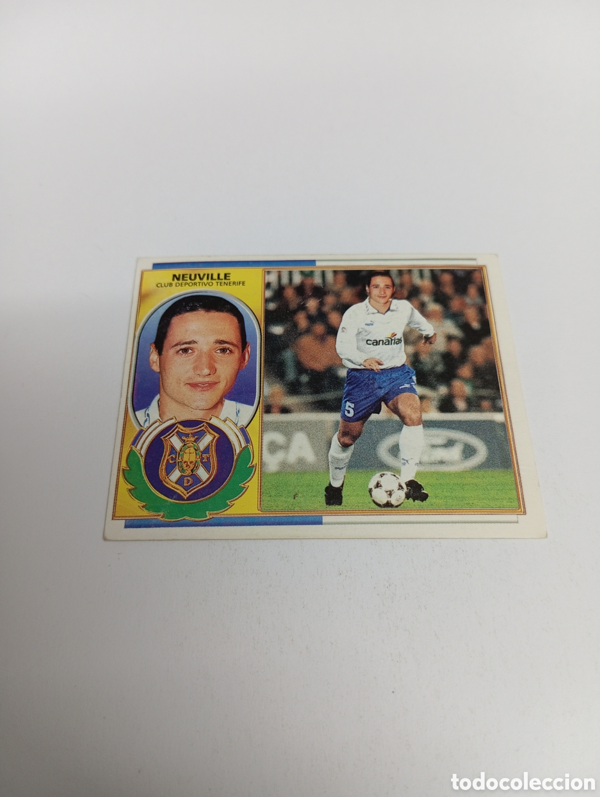 Cartes &agrave; collectionner de Football: FICHAJE 12 NEUVILLE Liga Este 1996 1997 PANINI 96 97