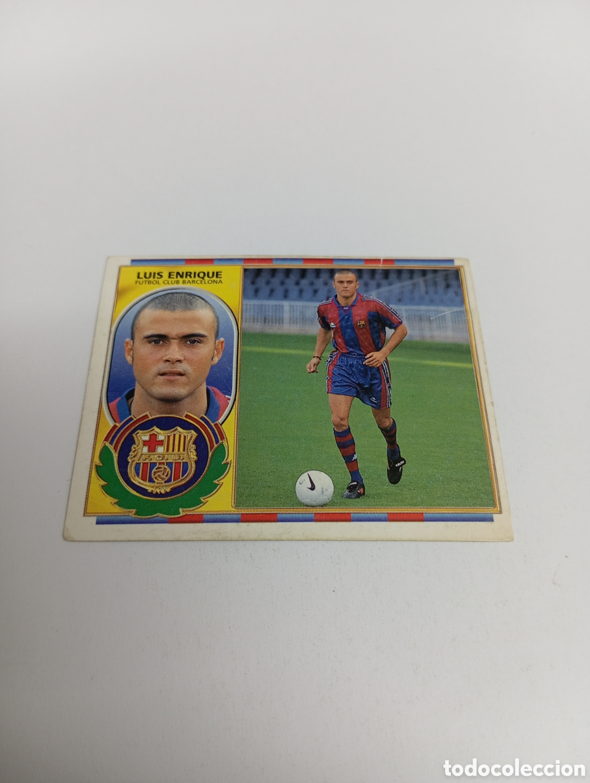 Cromos de F&uacute;tbol: FICHAJE 15 LUIS ENRIQUE Liga Este 1996 1997 PANINI 96 97