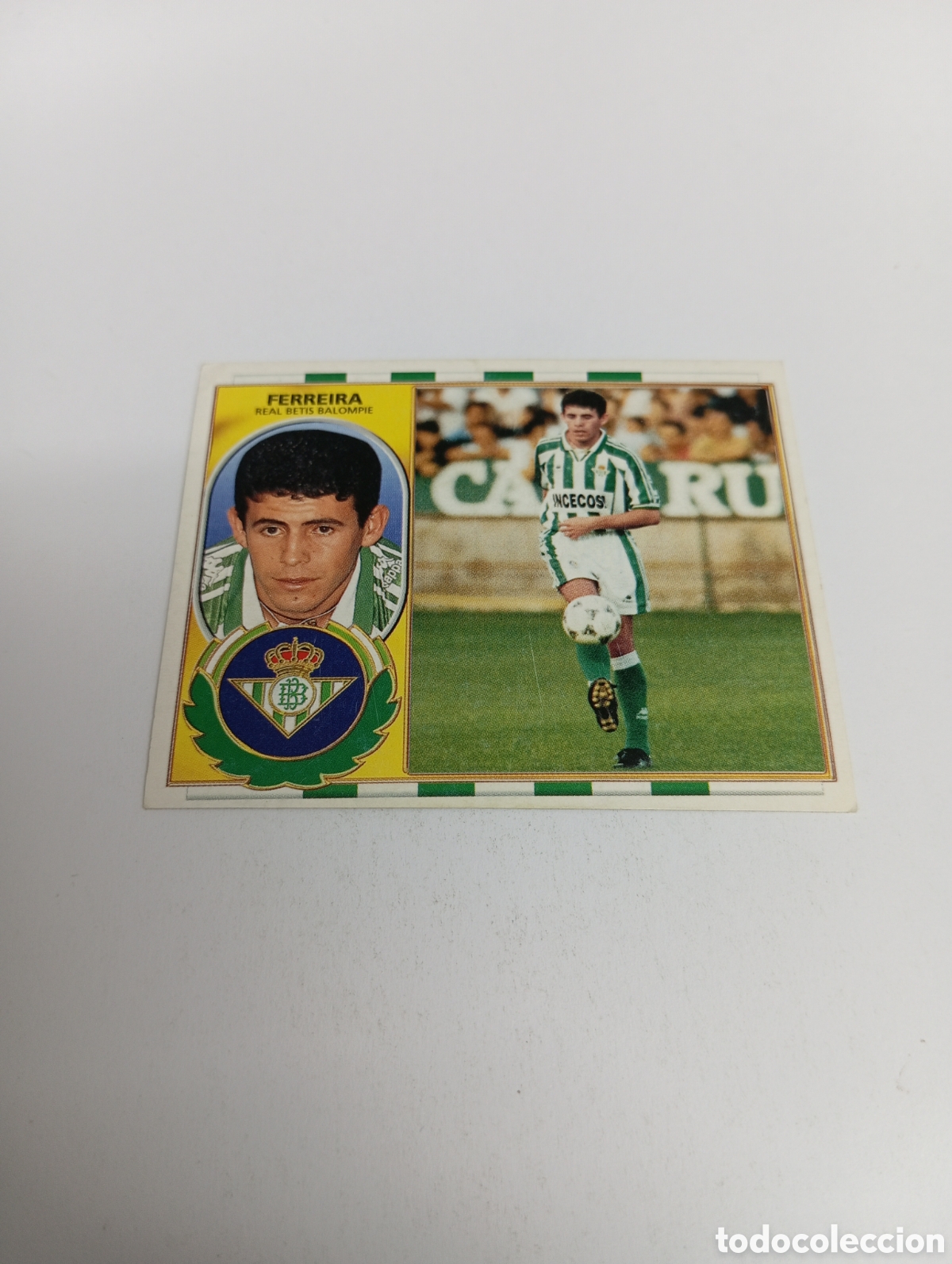 Cromos de F&uacute;tbol: FICHAJE 16 FERREIRA Betis Liga Este 1996 1997 PANINI 96 97