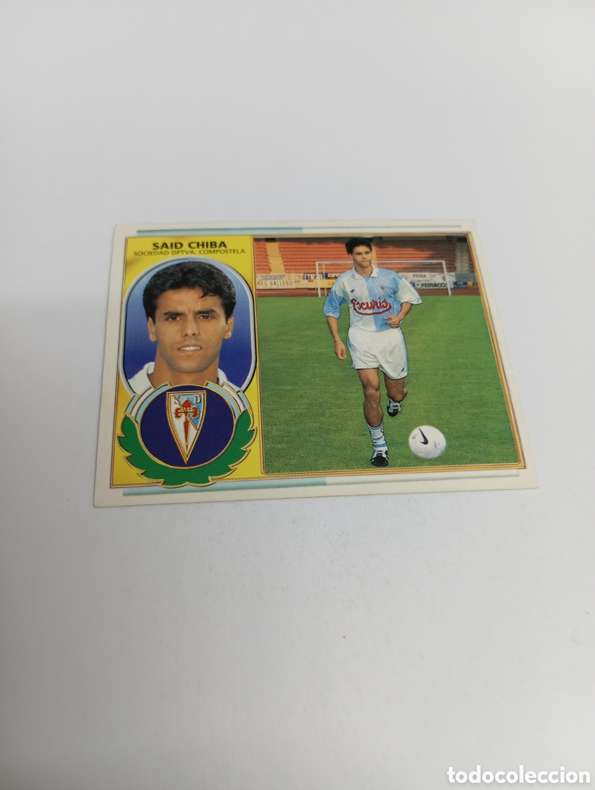 Cromos de F&uacute;tbol: FICHAJE 17 SAID CHIBA Liga Este 1996 1997 PANINI 96 97