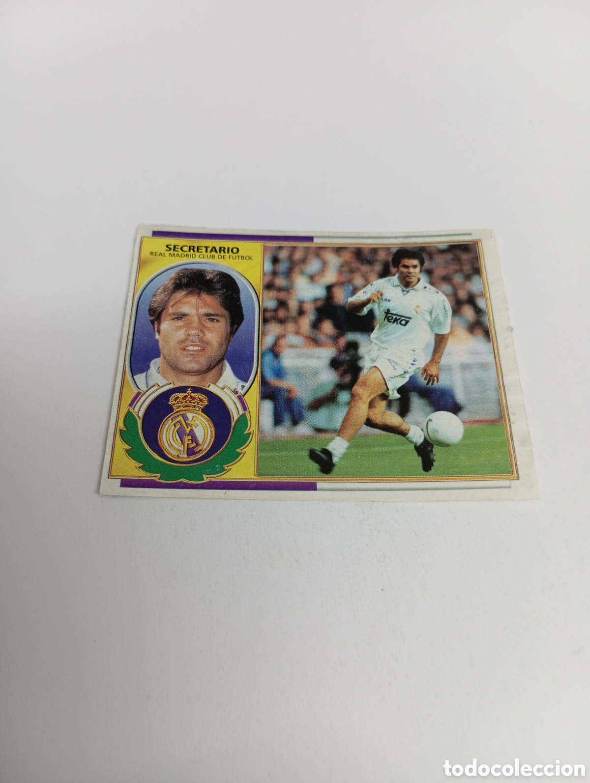 Cromos de F&uacute;tbol: FICHAJE 18 SECRETARIO Liga Este 1996 1997 PANINI Recuperado 96 97