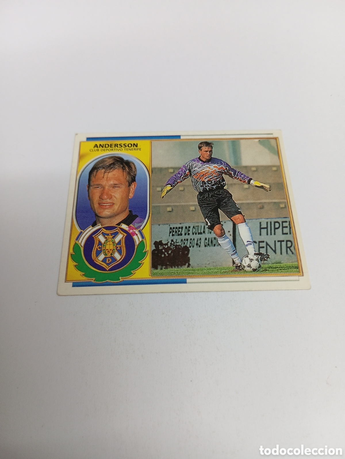 Cromos de F&uacute;tbol: FICHAJE 21 ANDERSSON Liga Este 1996 1997 PANINI 96 97