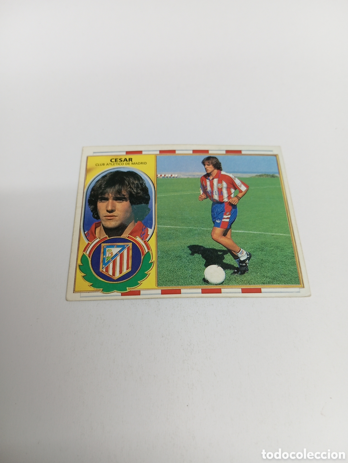 Cartes &agrave; collectionner de Football: FICHAJE 28 CESAR Liga Este 1996 1997 PANINI 96 97