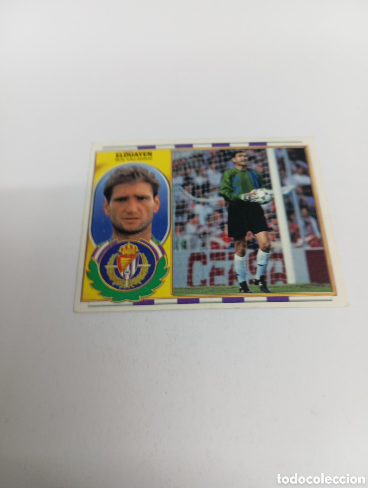 Cromos de F&uacute;tbol: FICHAJE 36 ELDUAYEN Liga Este 1996 1997 PANINI 96 97