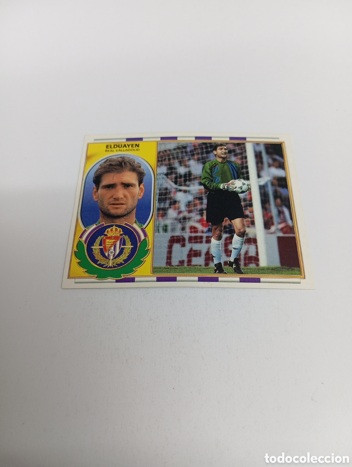 Cromos de F&uacute;tbol: FICHAJE 36 ELDUAYEN Liga Este 1996 1997 PANINI 96 97