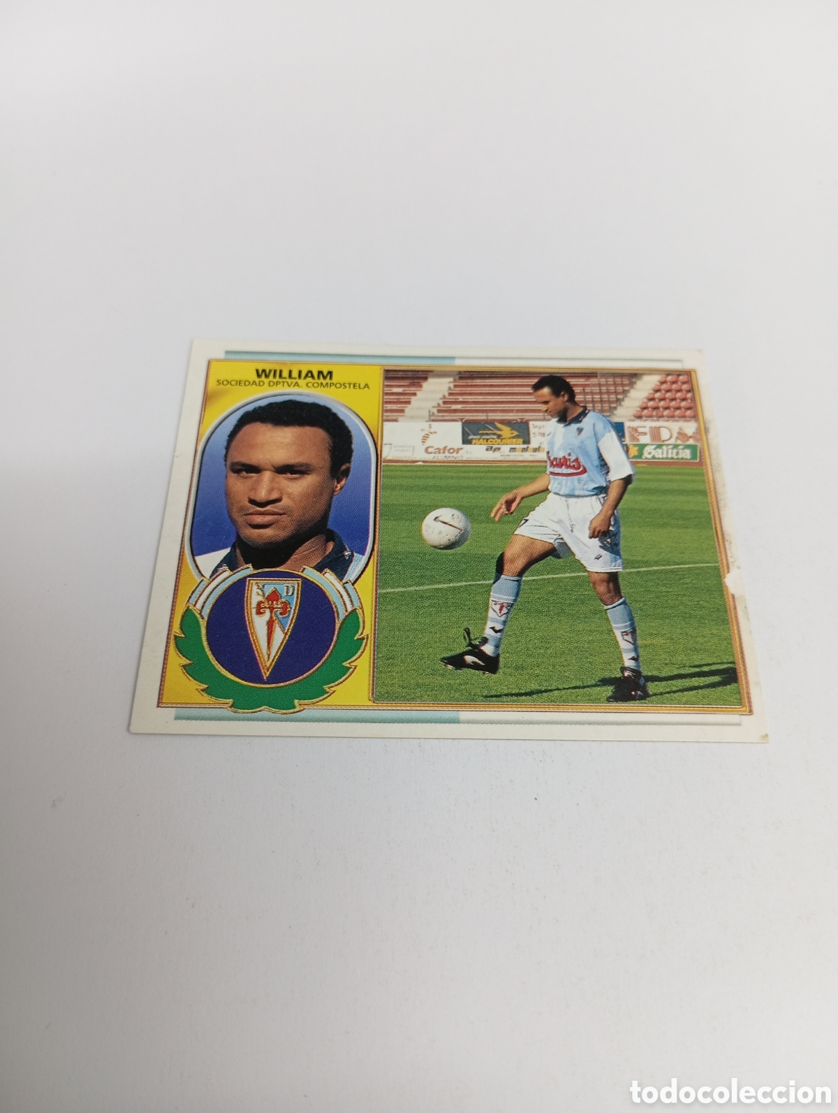 Cromos de F&uacute;tbol: FICHAJE 1 BIS WILLIAM Liga Este 1996 1997 PANINI 96 97