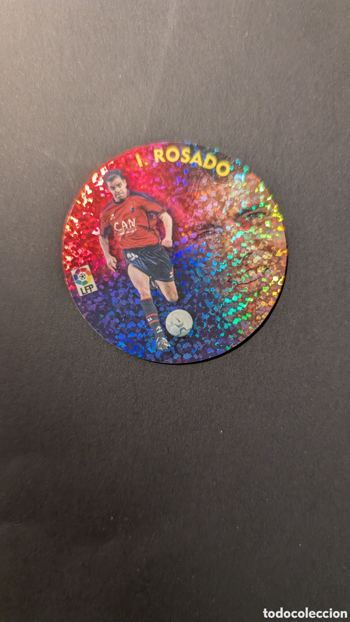 Fu&szlig;ball-Sticker: IVAN ROSADO OSASUNA NUTELLA LIGA ESTE 2002/03 02 03 NUNCA PEGADO SIN PEGAR