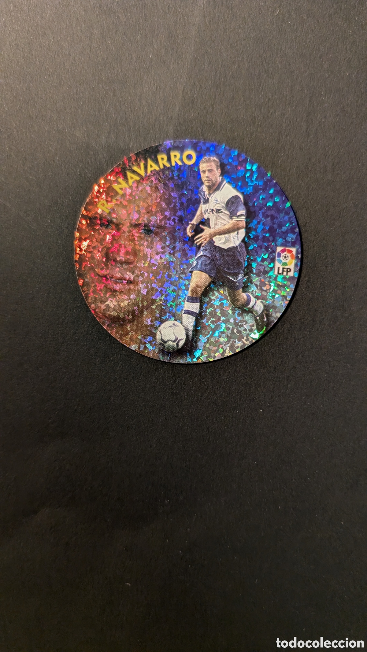 Fu&szlig;ball-Sticker: RUBEN NAVARRO ALAVES NUTELLA LIGA ESTE 2002/03 02 03 NUNCA PEGADO SIN PEGAR
