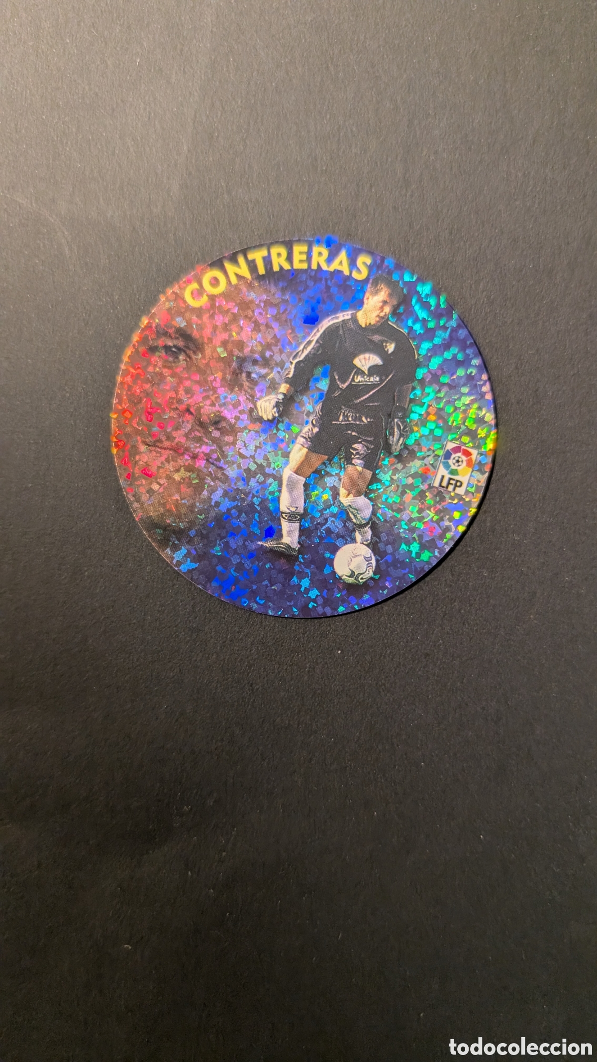 Fu&szlig;ball-Sticker: CONTRERAS MALAGA NUTELLA LIGA ESTE 2002/03 02 03 NUNCA PEGADO SIN PEGAR
