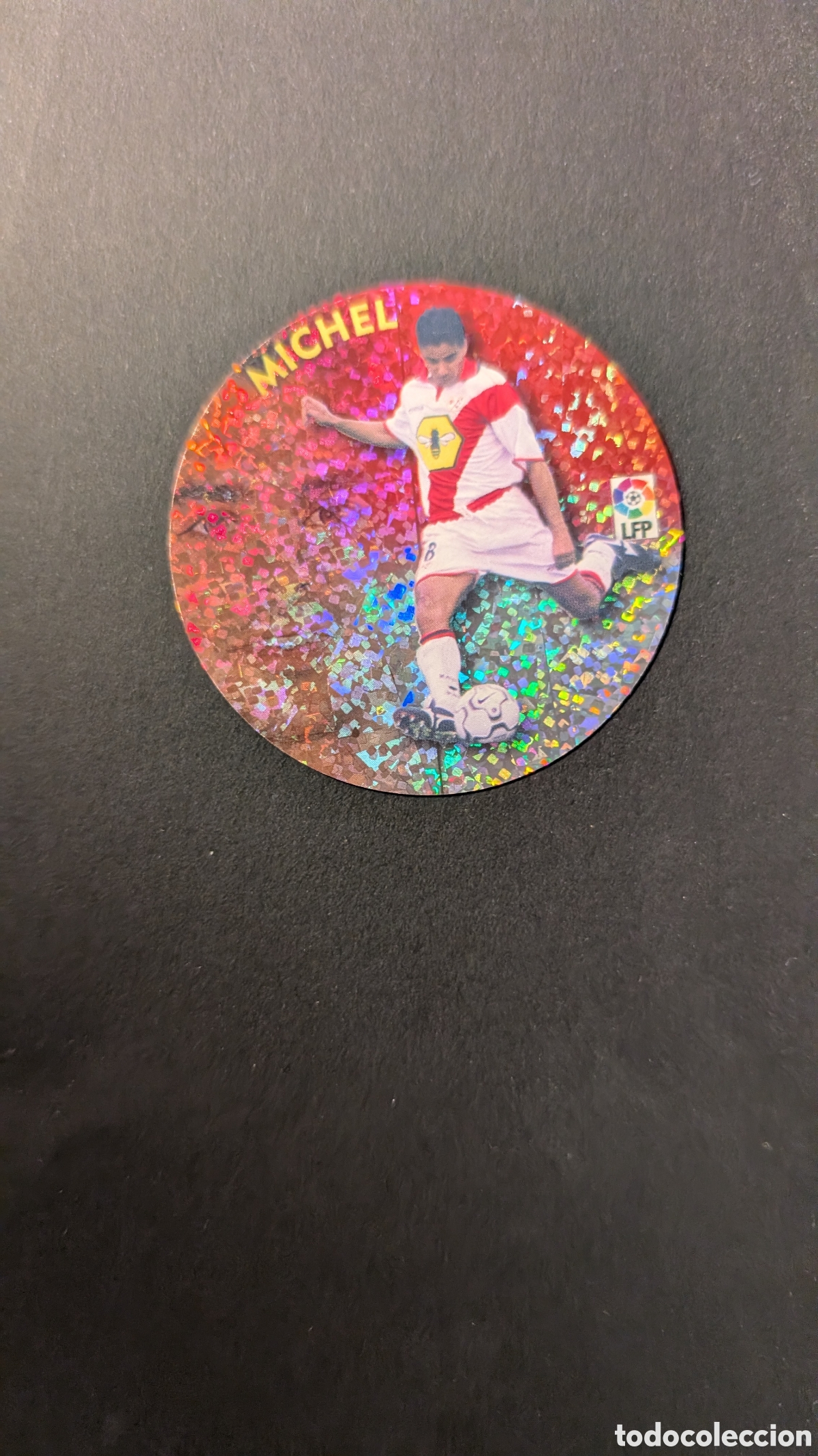 Fu&szlig;ball-Sticker: MICHEL RAYO VALLECANO NUTELLA LIGA ESTE 2002/03 02 03 NUNCA PEGADO SIN PEGAR