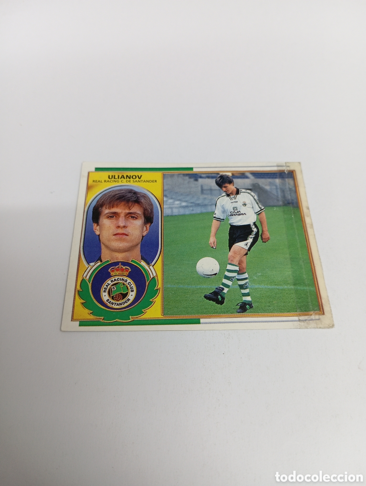 Cromos de F&uacute;tbol: FICHAJE 3 BIS ULIANOV Liga Este 1996 1997 PANINI 96 97
