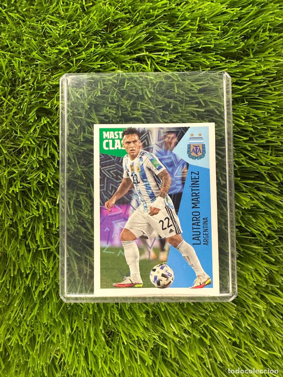 Cromos de F&uacute;tbol: N&ordm; 58 Lautaro Mart&iacute;nez Argentina Carrefour Los &Iacute;dolos de la Roja 2022