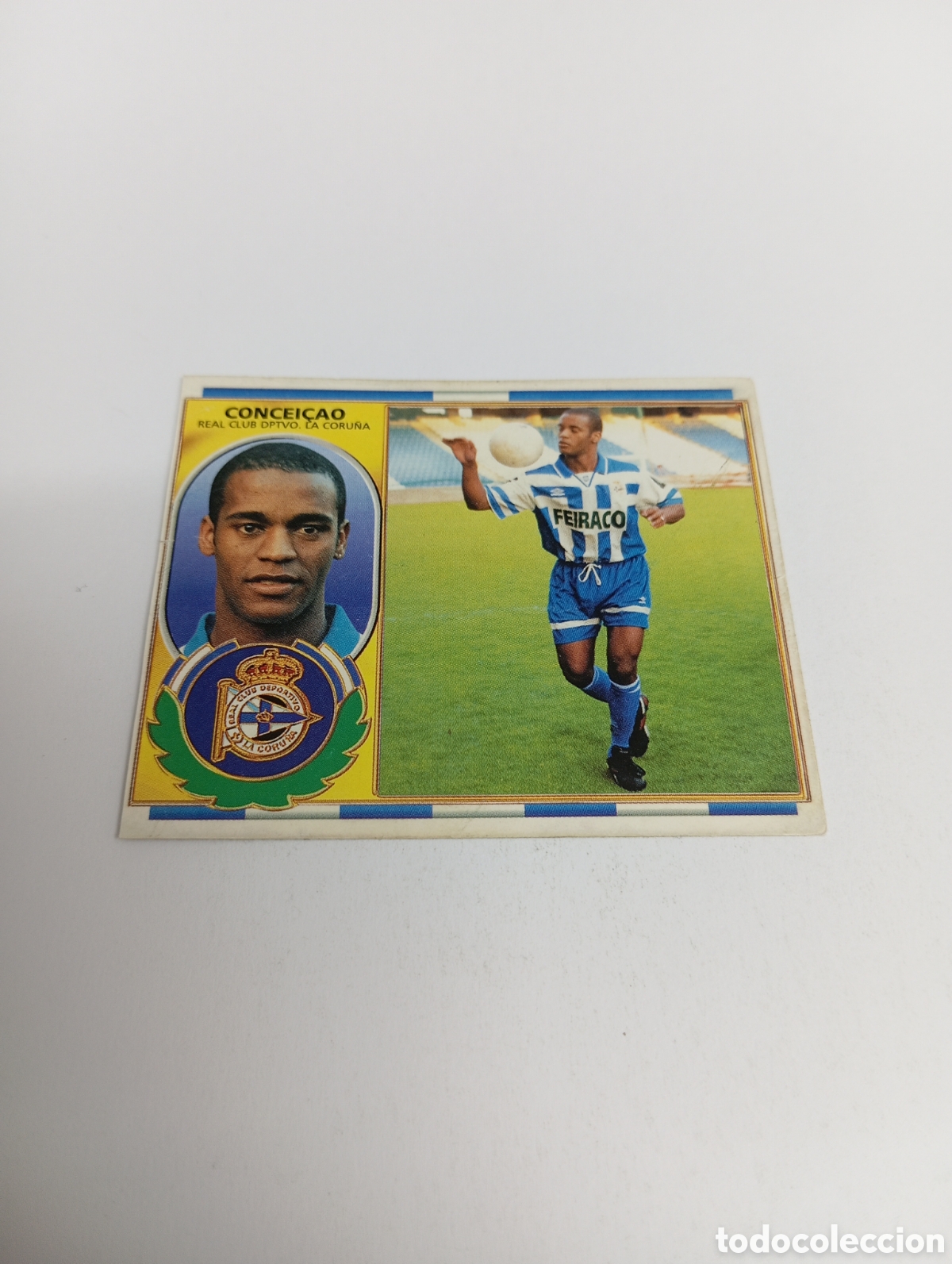 Cromos de F&uacute;tbol: FICHAJE 4 BIS CONCEICAO Liga Este 1996 1997 PANINI 96 97