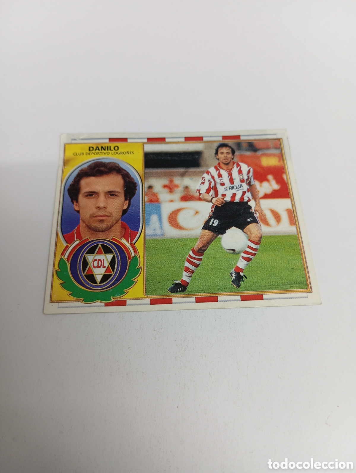 Cromos de F&uacute;tbol: FICHAJE 6 BIS DANILO Liga Este 1996 1997 PANINI 96 97