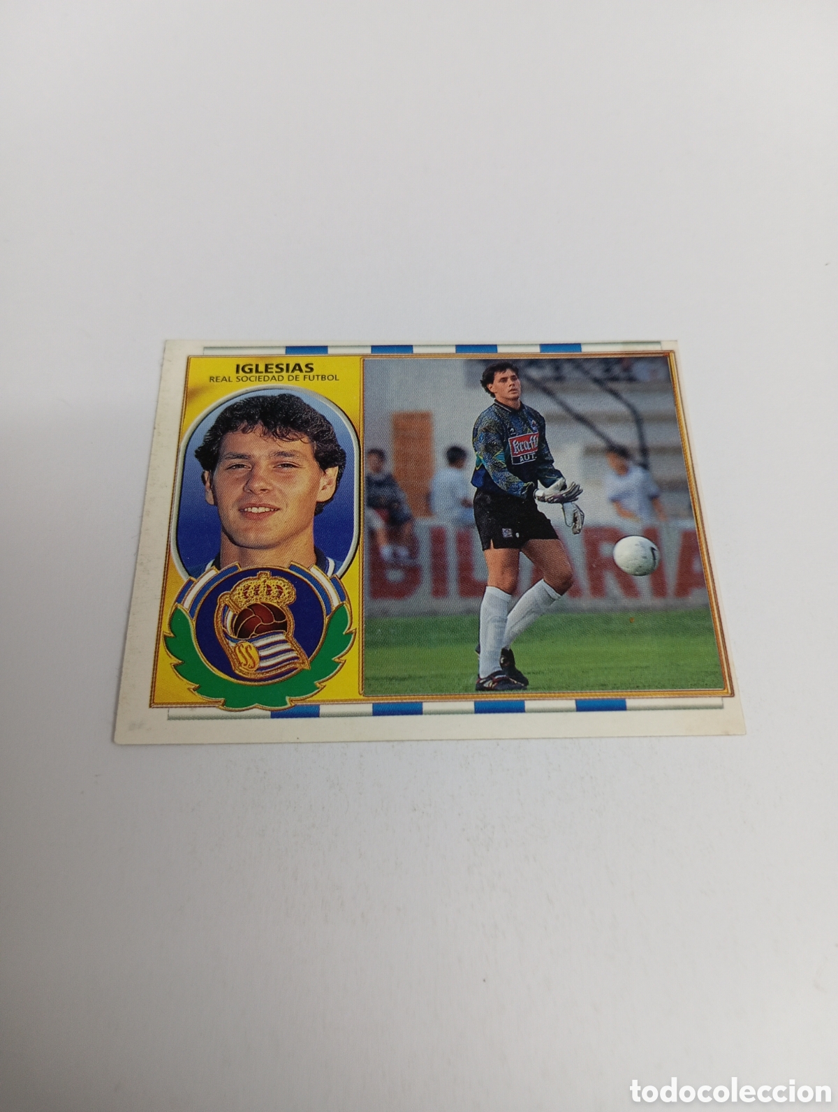 Cromos de F&uacute;tbol: FICHAJE 7 BIS IGLESIAS Liga Este 1996 1997 PANINI 96 97
