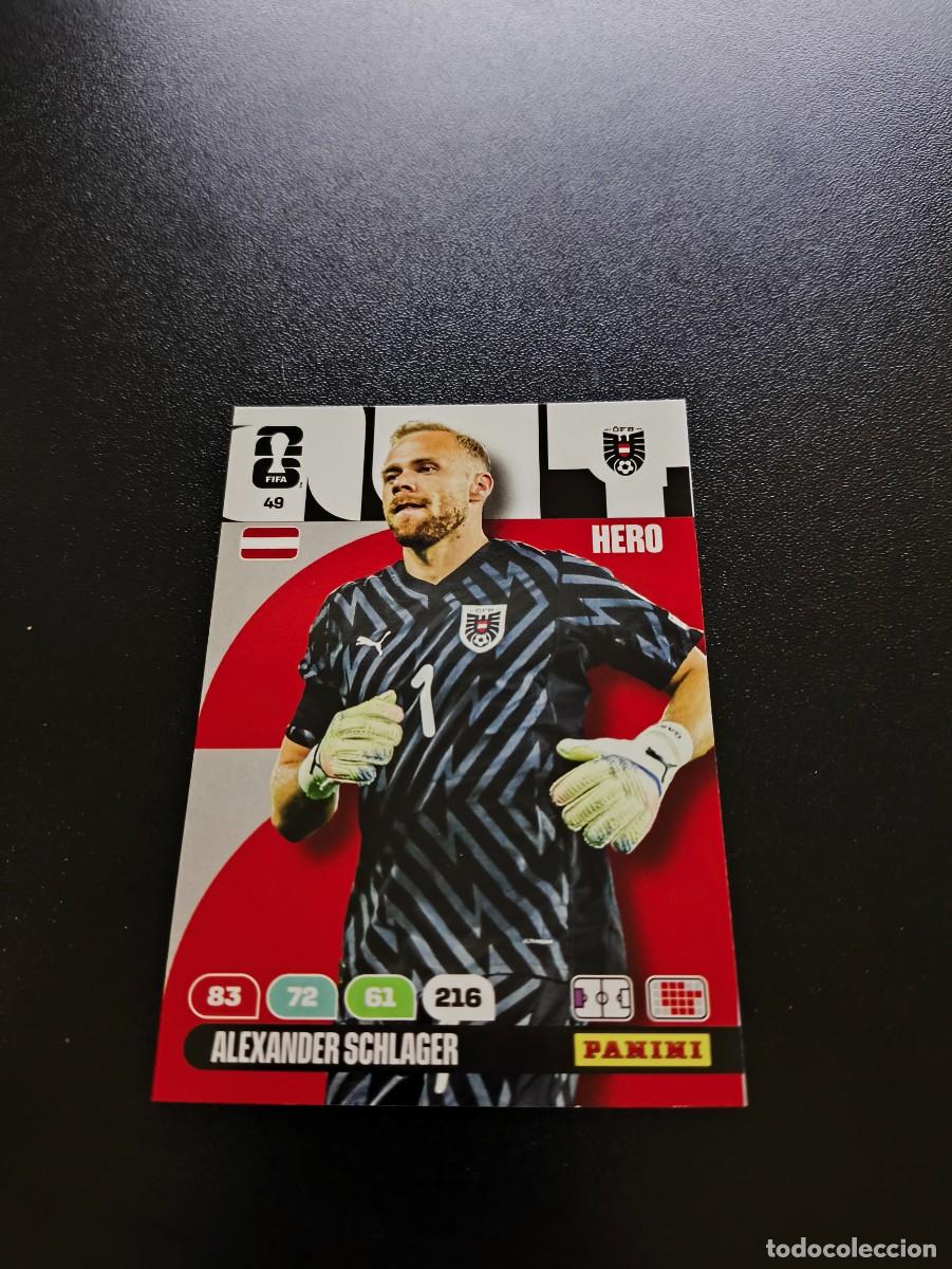 Cromos de F&uacute;tbol: 49 Alexander Schlager AUSTRIA ADRENALYN MUNDIAL FIFA WORLD CUP 2026 PANINI