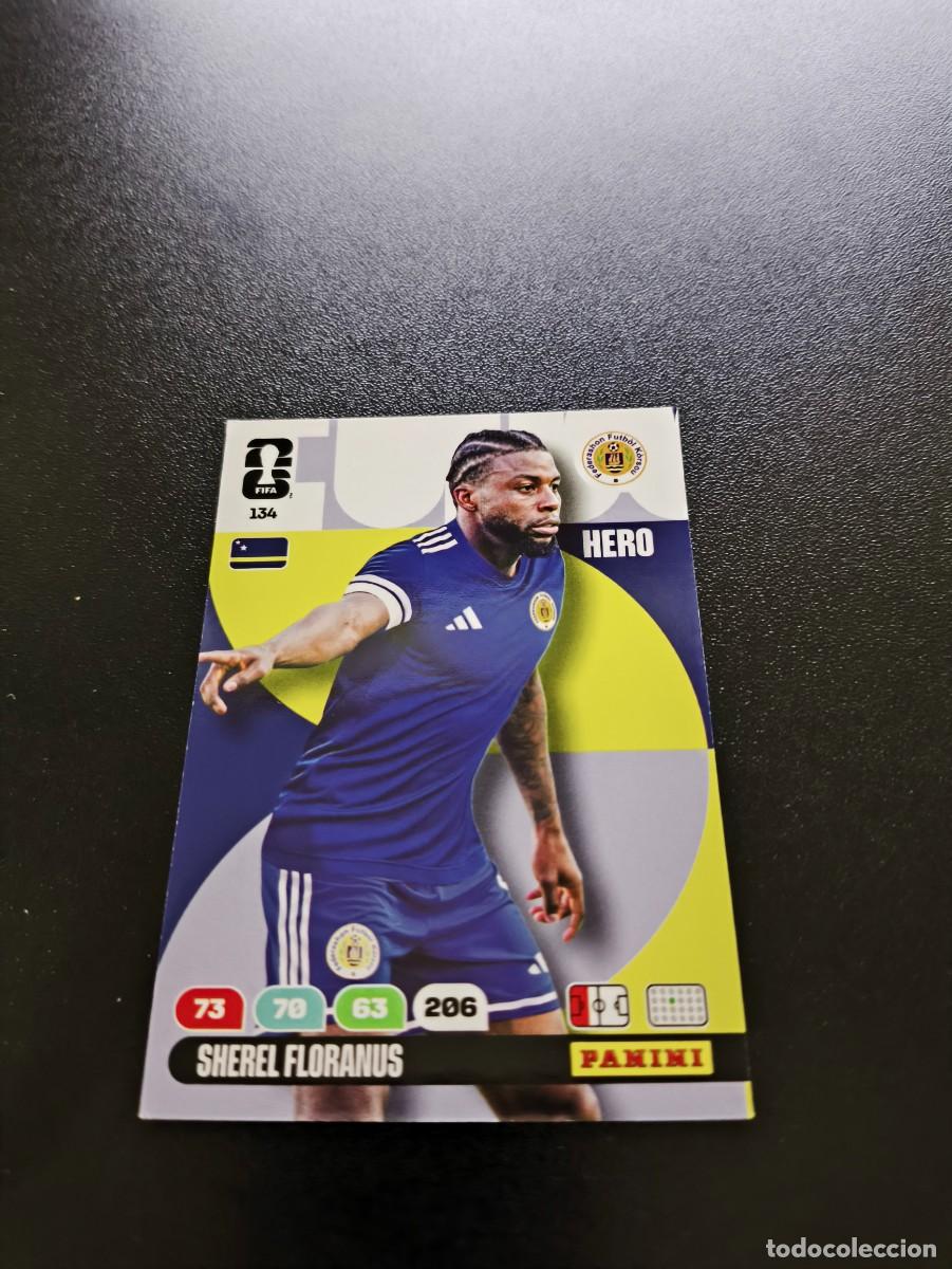 Cromos de F&uacute;tbol: 134 Sherel Floranus curazao ADRENALYN MUNDIAL FIFA WORLD CUP 2026 PANINI NO LIGA
