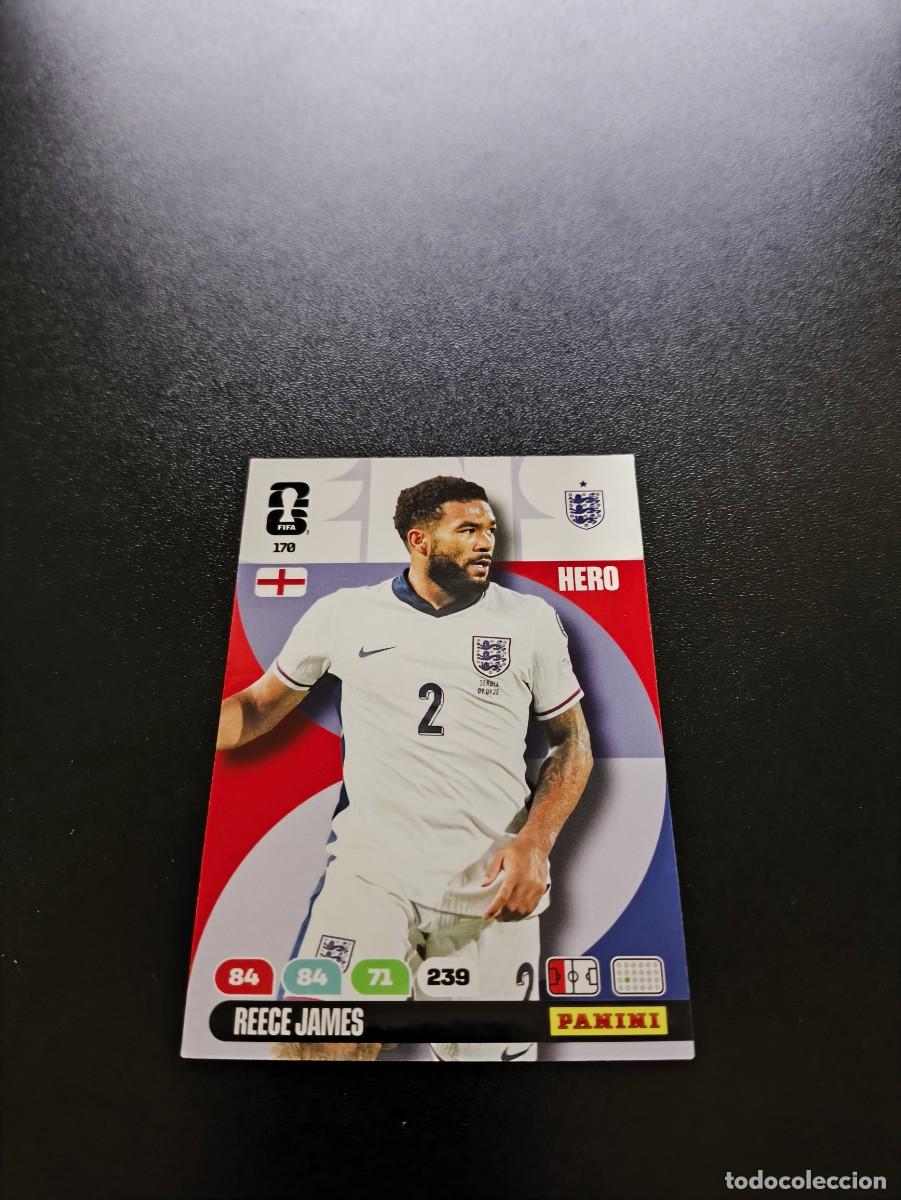 Cromos de F&uacute;tbol: 170 Reece James Inglaterra ADRENALYN MUNDIAL FIFA WORLD CUP 2026 PANINI NO LIGA